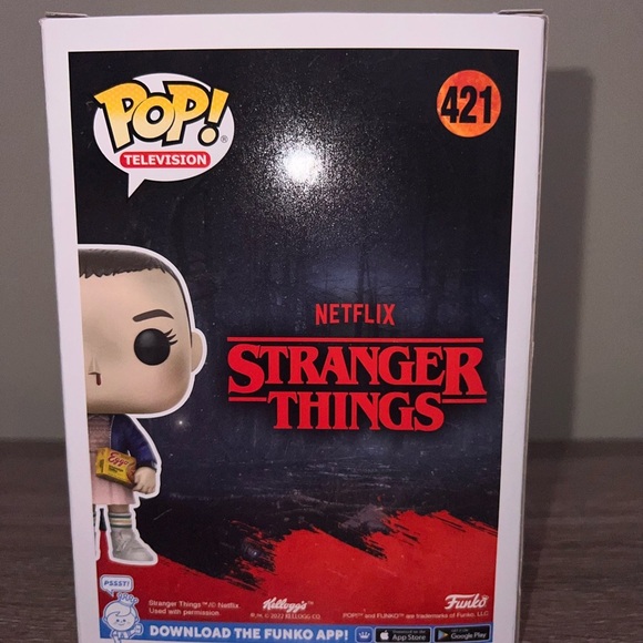 Funko Pop Stranger Things Eleven with Eggo Figure - Picture 3 of 5
